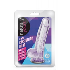 Realističan silikonski dildo u ljubičastoj boji  331801